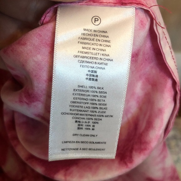 Tie Dye Silk Maxi Dress - Picture 5 of 5